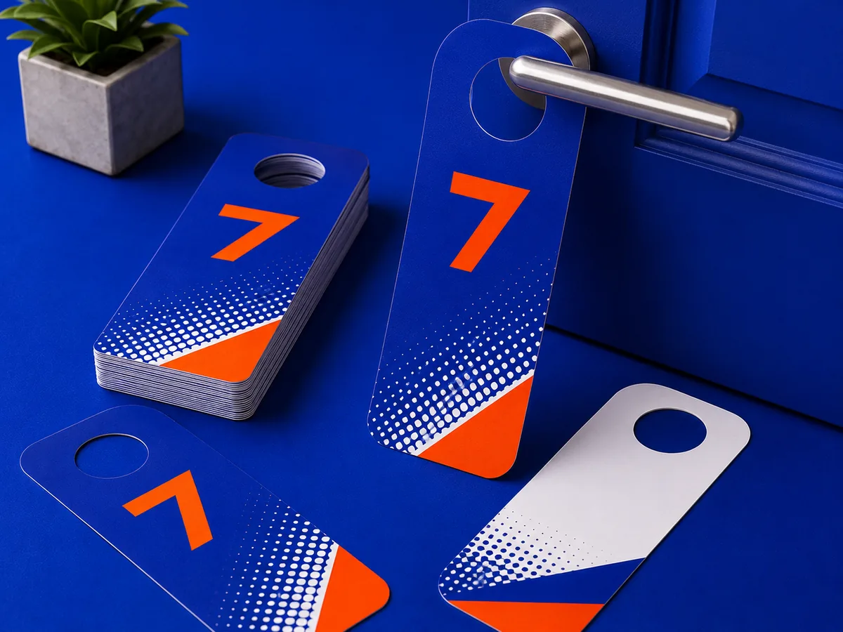 Custom G7 door hangers