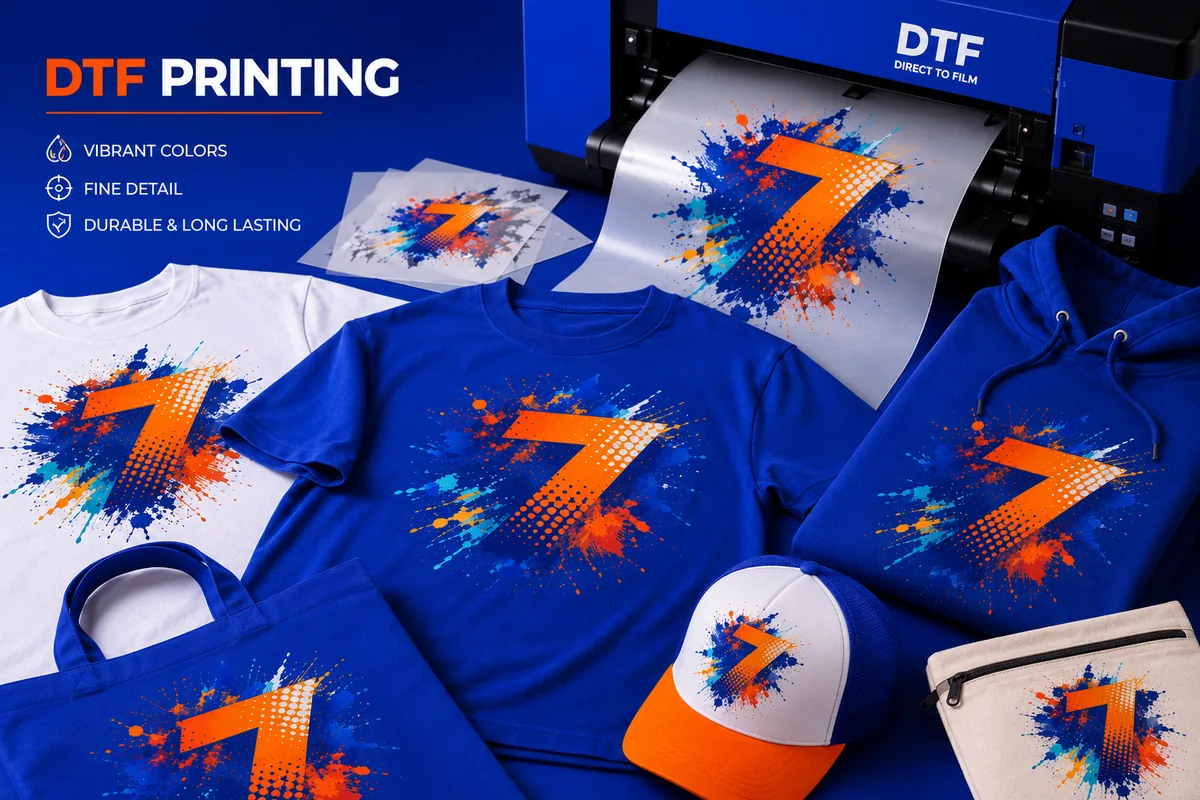 G7 direct-to-film apparel printing